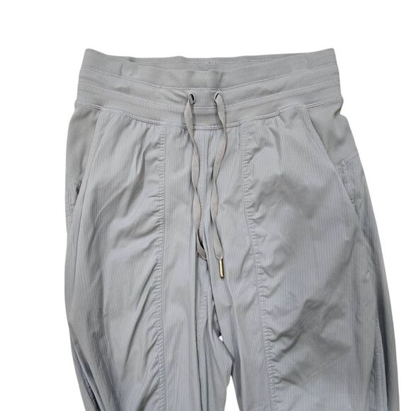 Lululemon Dance Studio Mid-Rise Jogger Pants Women's Size 4 Gray Drawstring - Picture 3 of 8